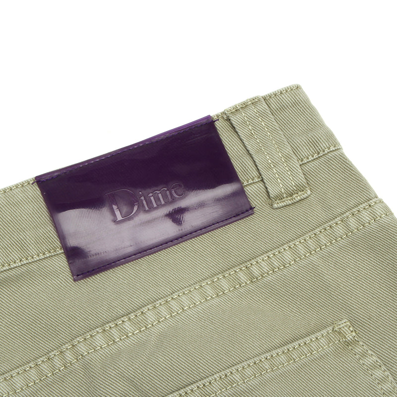 Dime Baggy Denim Pants Khaki