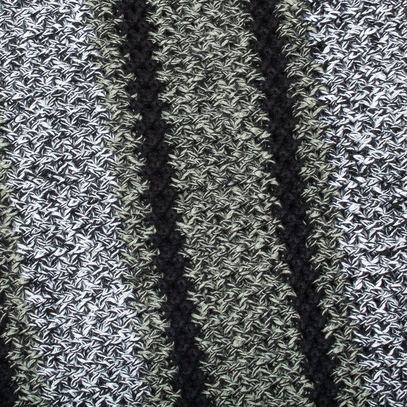 Stussy Baja Loose Gauge Sweater : Black