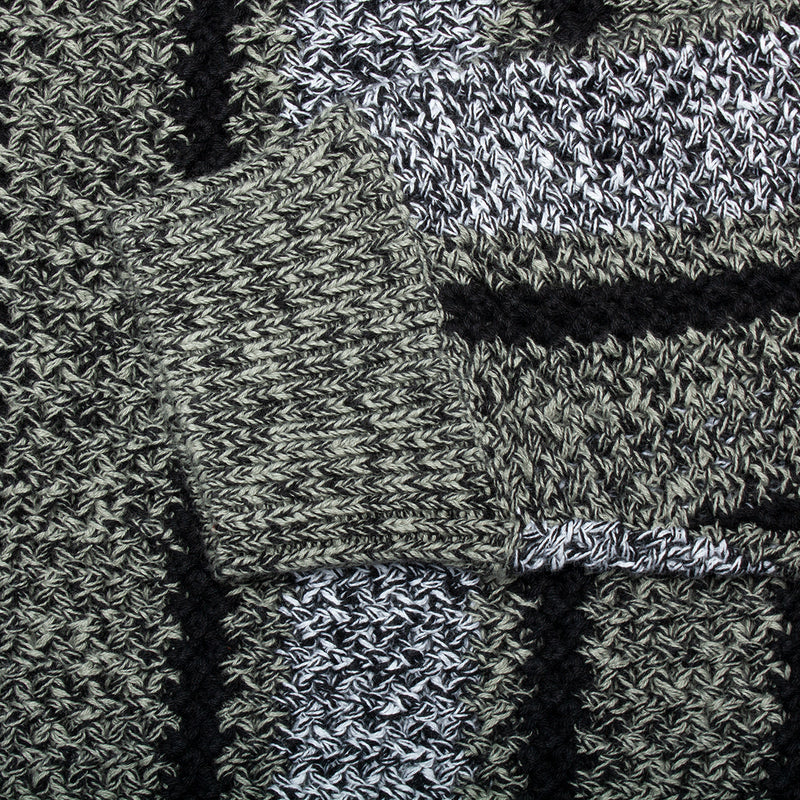 Stussy Baja Loose Gauge Sweater : Black