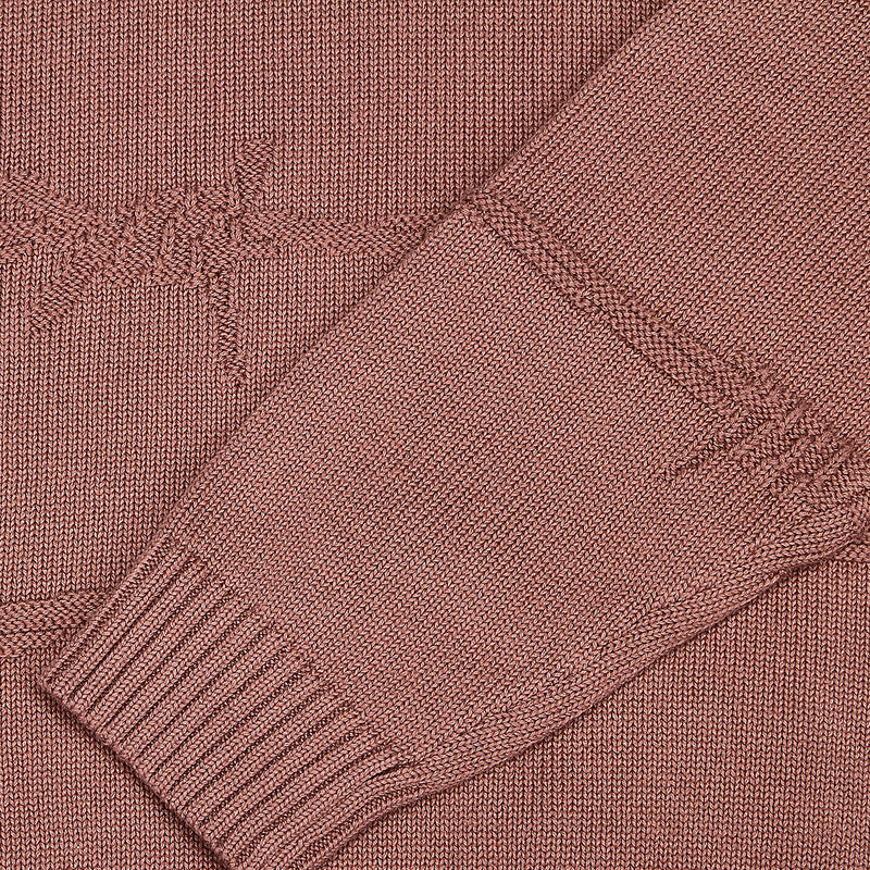Fucking Awesome Barbwire Knit Sweater : Mauve