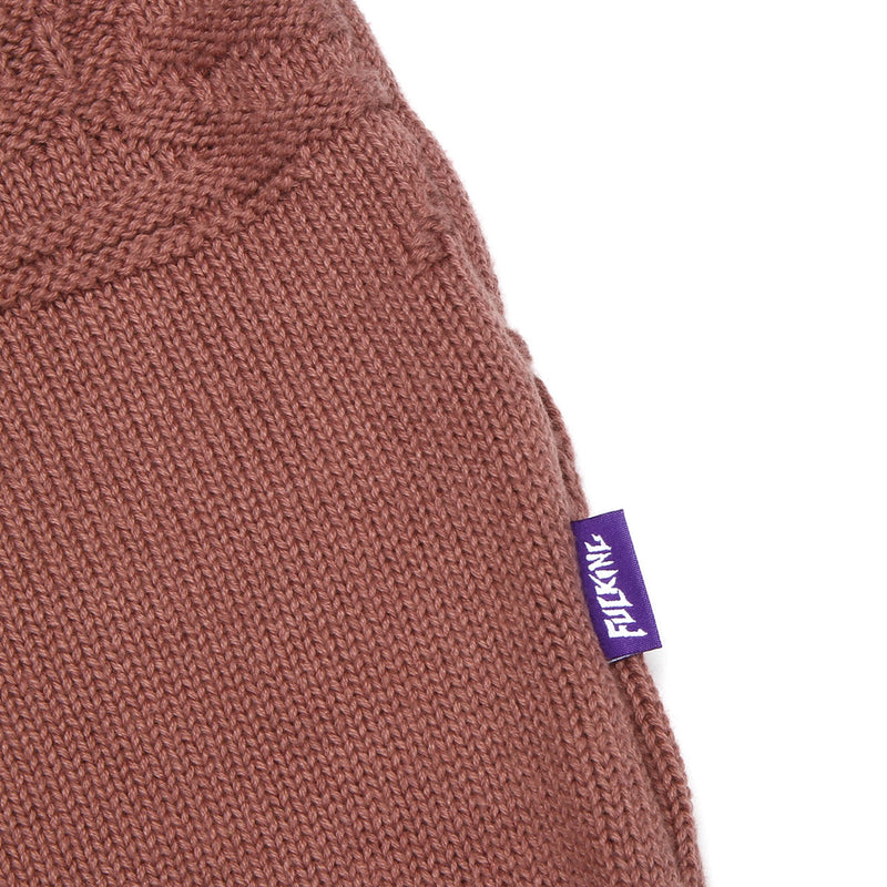 Fucking Awesome Barbwire Knit Sweater : Mauve