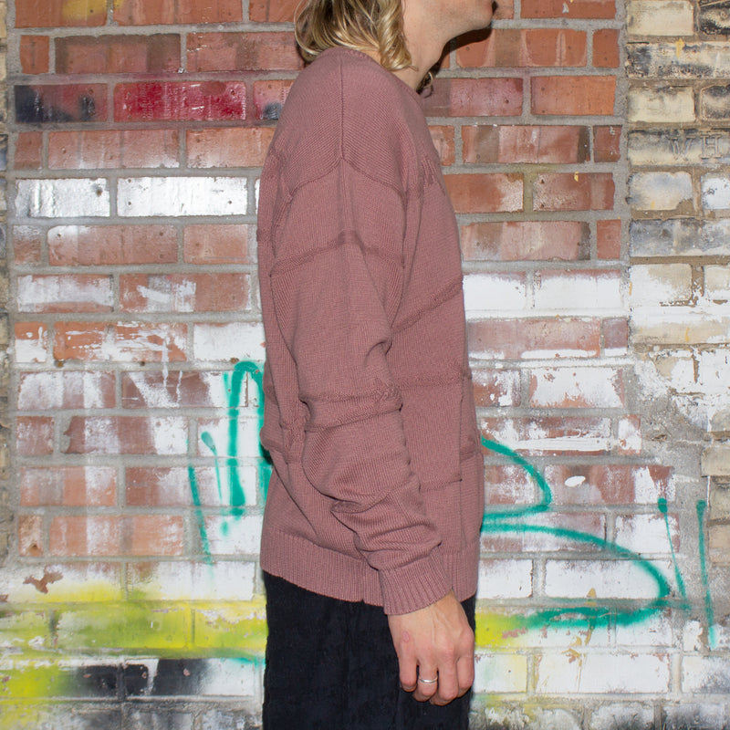 Fucking Awesome Barbwire Knit Sweater : Mauve