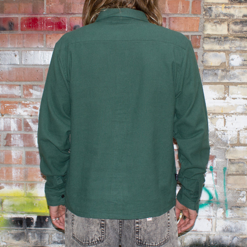 Anti Hero | Basic Eagle Flannel Color : Dark Green