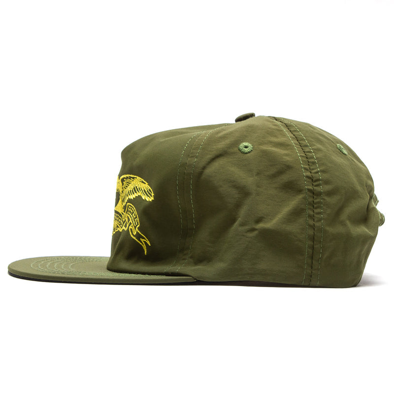 Anti Hero Basic Eagle Hat Color : Olive / Yellow