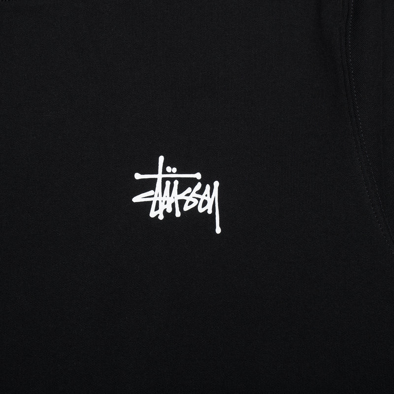 Stussy Basic Stussy Crew Style # 1914870 Color : Black