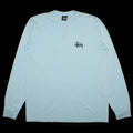 Stussy | Basic Stussy Pigment Dyed L/S T-Shirt Style # 1994879 Color : Sky Blue