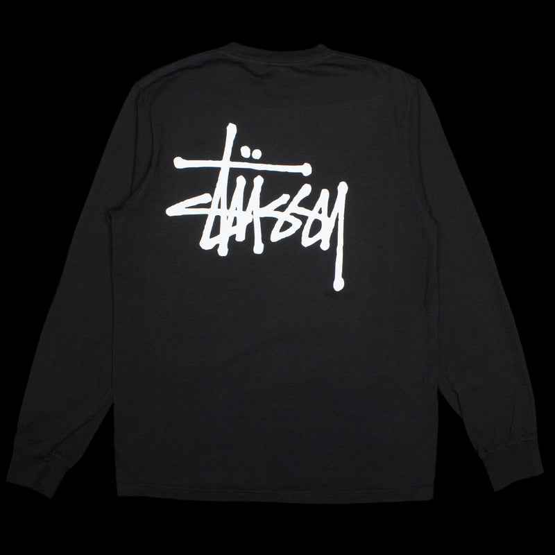 Basic Stussy Pigment Dyed L/S T-Shirt