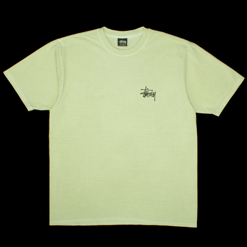 Basic Stussy Pigment Dyed T-Shirt  Sage