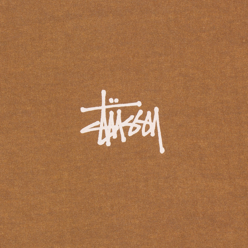 Basic Stussy Pigment Dyed T-Shirt Almond