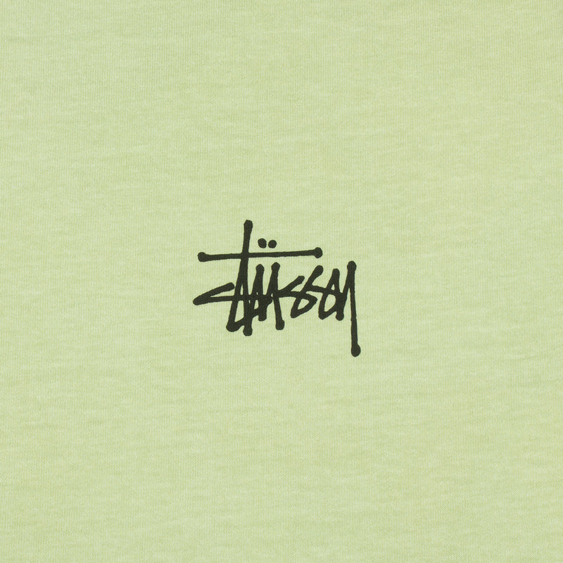 Basic Stussy Pigment Dyed T-Shirt Sage  Edit alt text