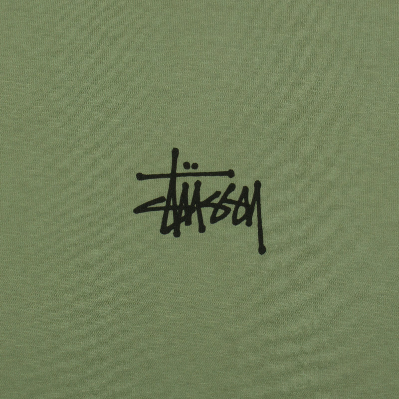Stussy | Basic Stussy Pigment Dyed T-Shirt Style # 1904879 Color : Artichoke