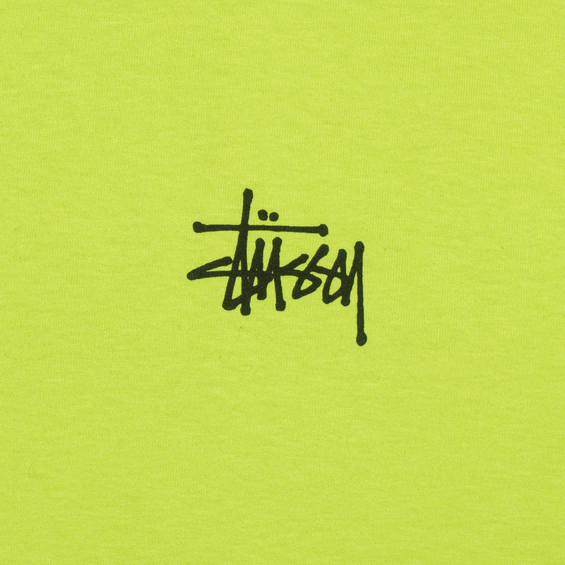 Basic Stussy T-Shirt  Keylime