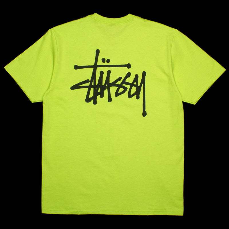 Basic Stussy T-Shirt  Keylime