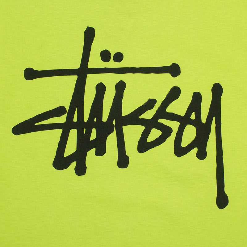 Basic Stussy T-Shirt  Keylime