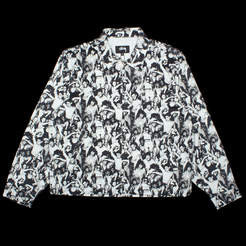 Stussy Beach Mob Bing Jacket Black