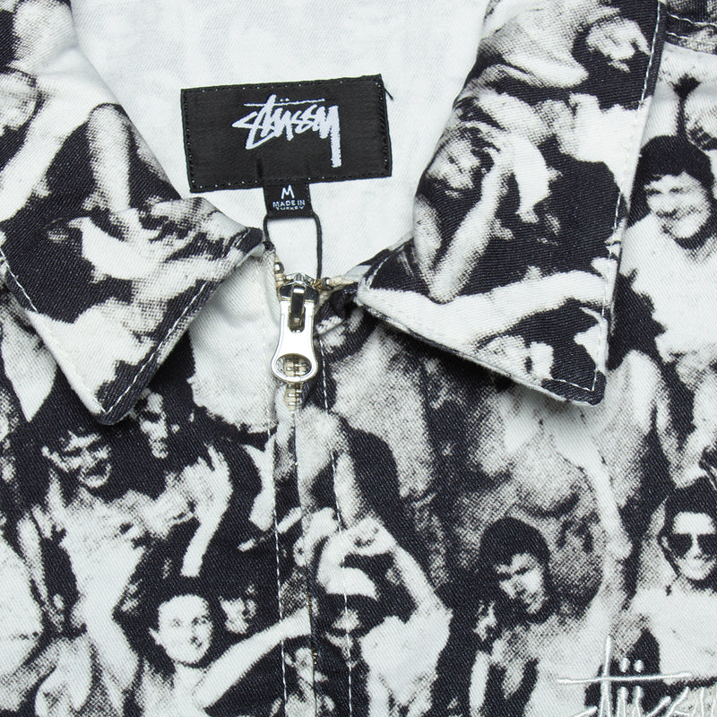 Stussy Beach Mob Bing Jacket Black