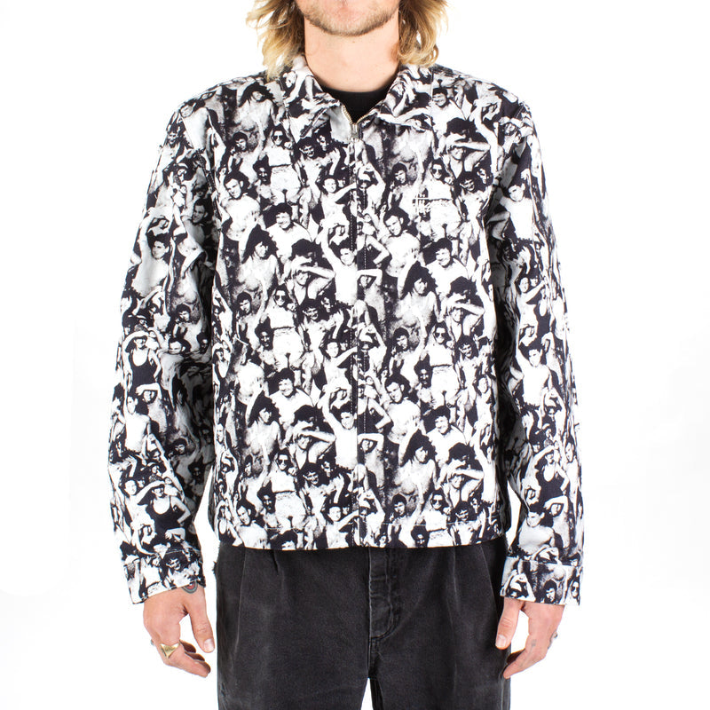 Stussy Beach Mob Bing Jacket Black