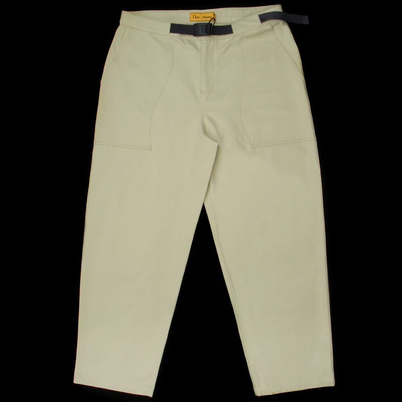 Dime | Belted Twill Pants Light Oak