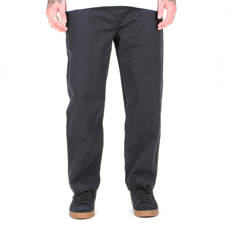 Dime | Belted Twill Pants Dark Charcoal