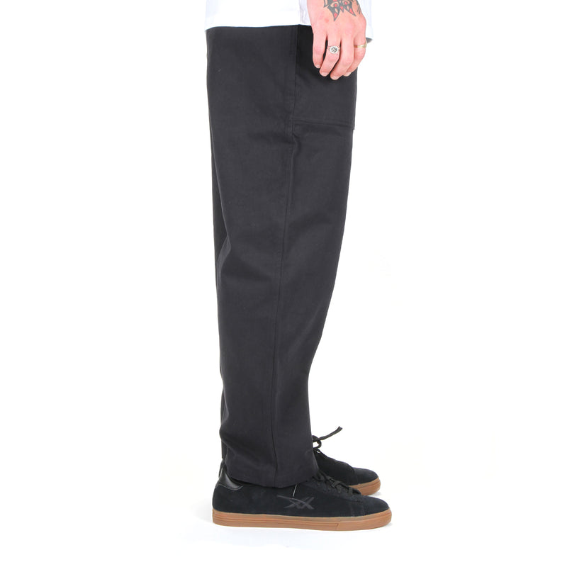 Dime | Belted Twill Pants Dark Charcoal