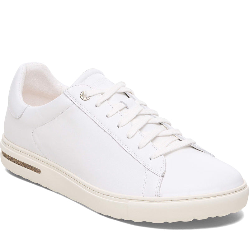 Unisex Birkenstock Bend Regular in White Leather. Sku: 1017723