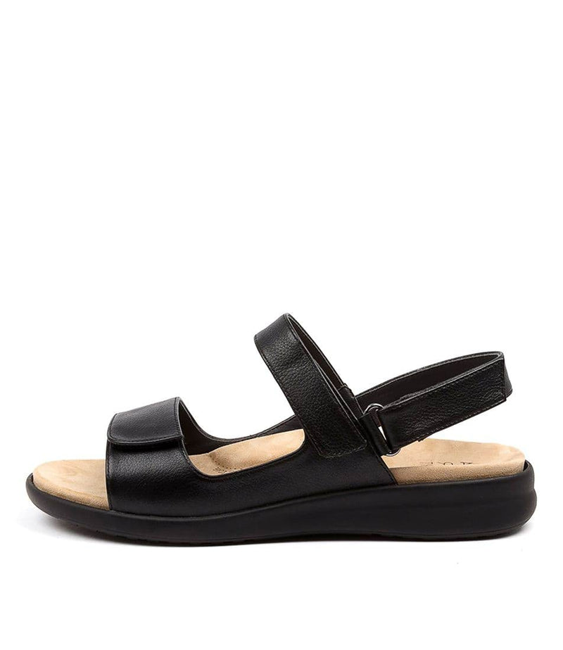 Women's Ziera BENJI-W in Black/ Black Sole Leather. Sku: ZR10589B75LE