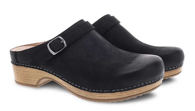 Berry Black Clog