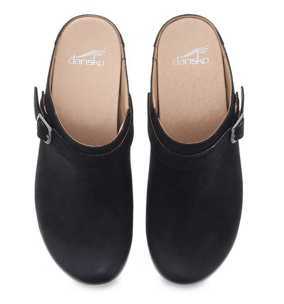 Berry Black Clog
