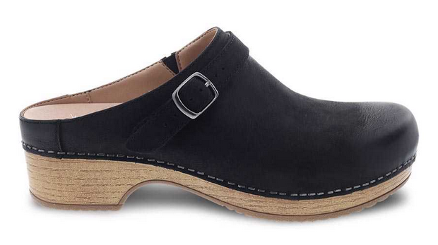 Berry Black Clog