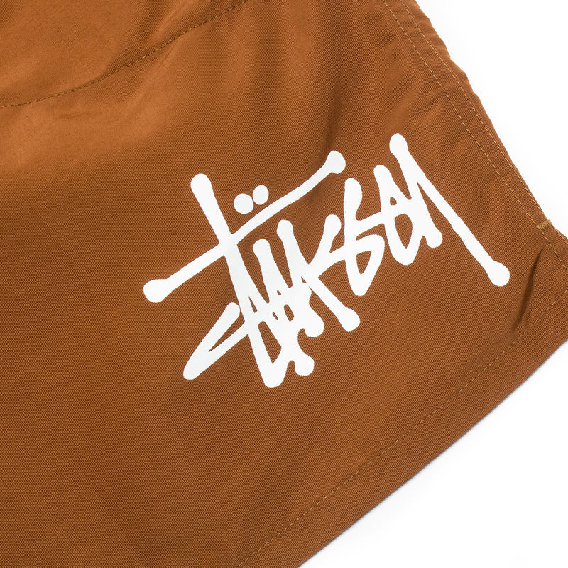 Stussy | Big Basic Water Short Style # 113156 Color : Coffee