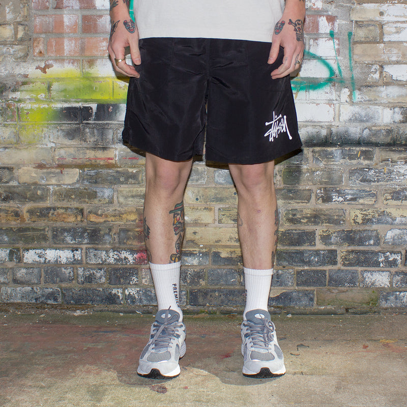 Stussy Big Basic Water Short Style # 113156 Color : Black