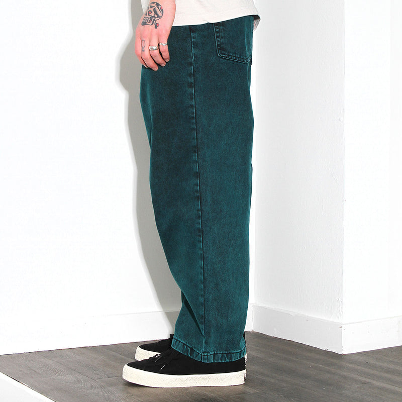 Polar Big Boy Jeans Teal Black