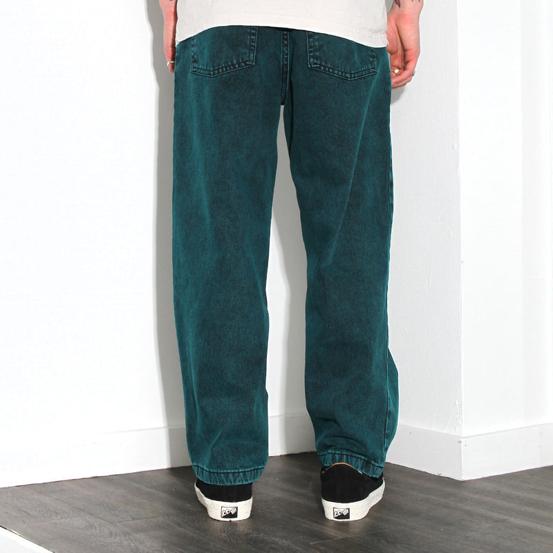 Polar Big Boy Jeans Teal Black