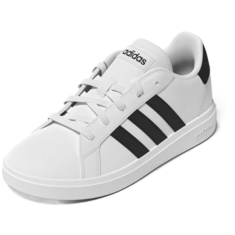 Big Kid's Adidas Grand Court 2.0 Cloud White/Core Black/Core Black (GW6511)