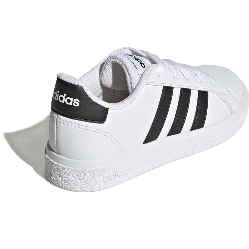 Big Kid's Adidas Grand Court 2.0 Cloud White/Core Black/Core Black (GW6511)