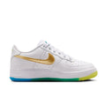 Big Kid's Nike Air Force 1 WC White/Metallic Gold-Soar (IR3538 100)
