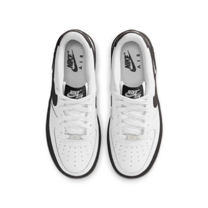 Big Kid's Nike Air Force 1 White/Black (CT3839 121)