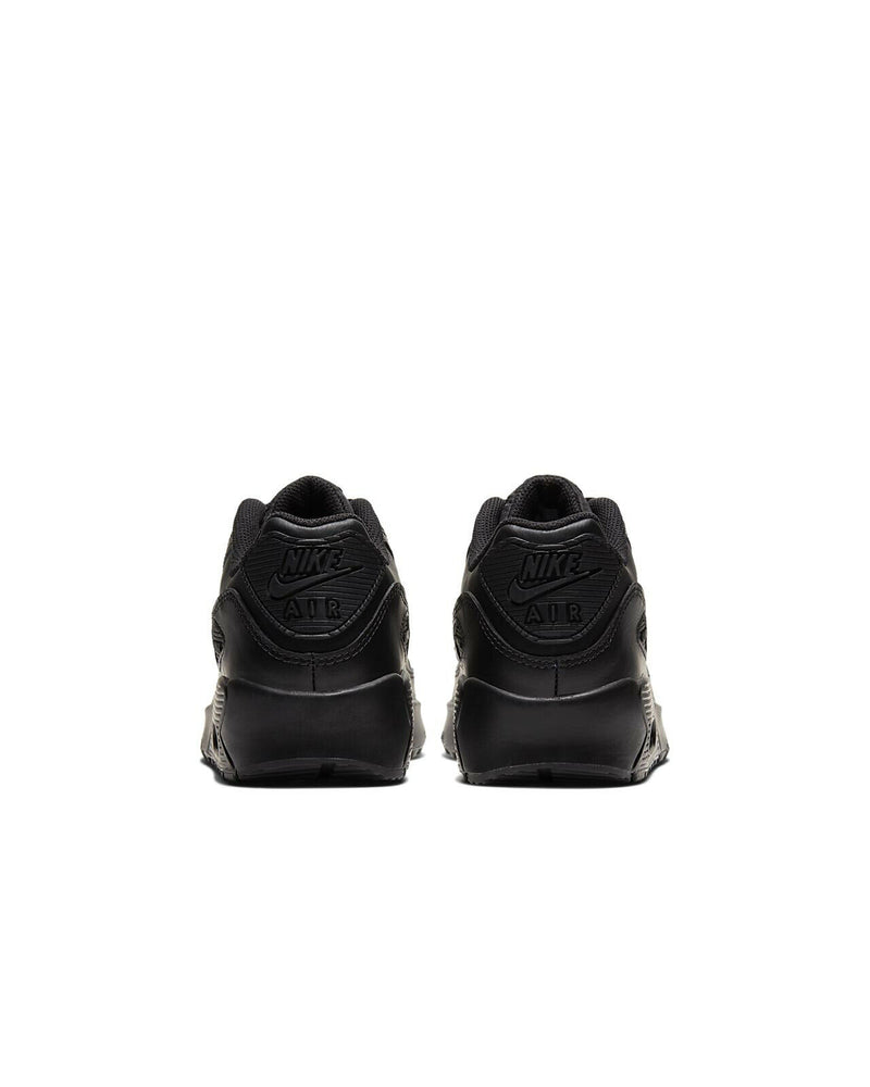 Big Kid's Nike Air Max 90 LTR Black/Black-Black-White (CD6864 001)
