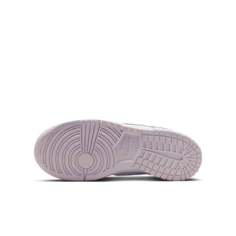 Big Kid's Nike Dunk Low White/Light Violet (FB9109 128)