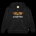Stingwater | Big Moses Contrast Zip-Up Hoodie Color : Black