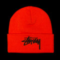 Stussy Big Stock Cuff Beanie : Orange