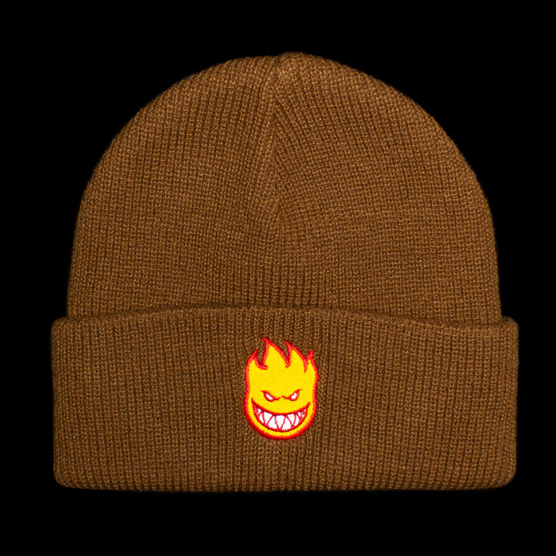 Spitfire Bighead Fill Beanie  Brown / Gold