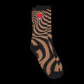 Spitfire Bighead Fill Sock  Black / Brown / Red