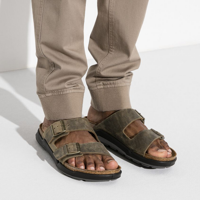 Birkenstock Arizona Crosstown Slide Sandal (Men) Sandal - Slide - The Heel Shoe Fitters