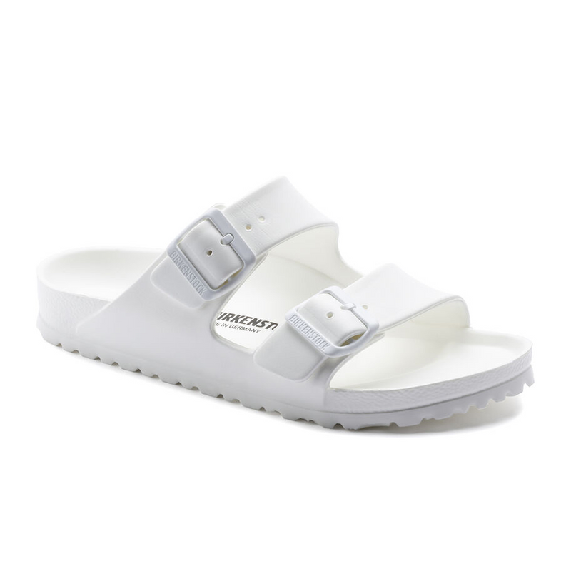 Birkenstock Arizona EVA Narrow Slide Sandal (Women) - White Sandal - Slide - The Heel Shoe Fitters