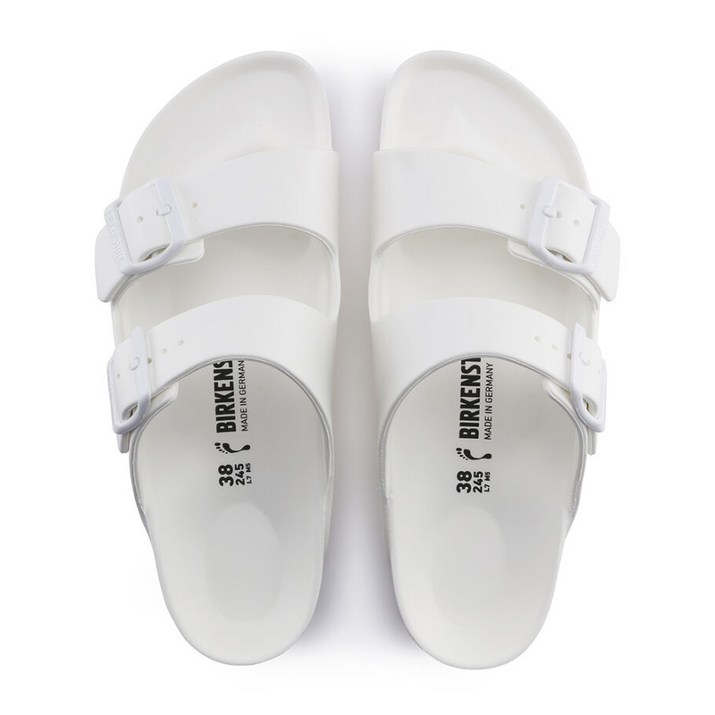 Birkenstock Arizona EVA Narrow Slide Sandal (Women) - White Sandal - Slide - The Heel Shoe Fitters