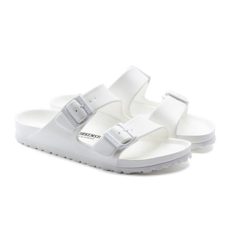 Birkenstock Arizona EVA Narrow Slide Sandal (Women) - White Sandal - Slide - The Heel Shoe Fitters