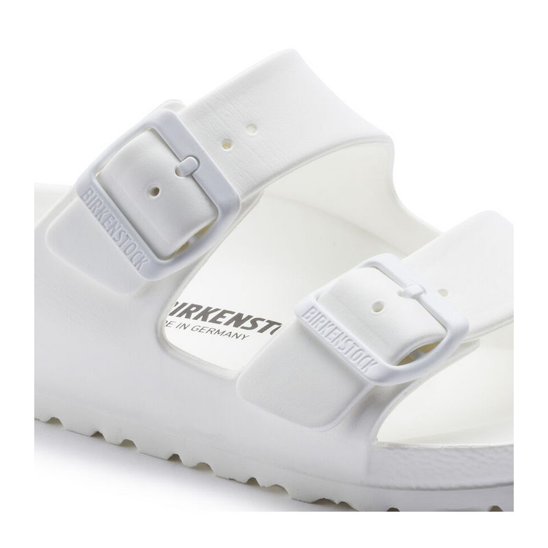 Birkenstock Arizona EVA Narrow Slide Sandal (Women) - White Sandal - Slide - The Heel Shoe Fitters