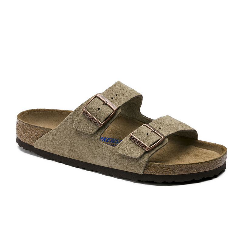 Birkenstock Arizona Soft Footbed Suede Slide Sandal (Unisex) Sandal - Slide - The Heel Shoe Fitters