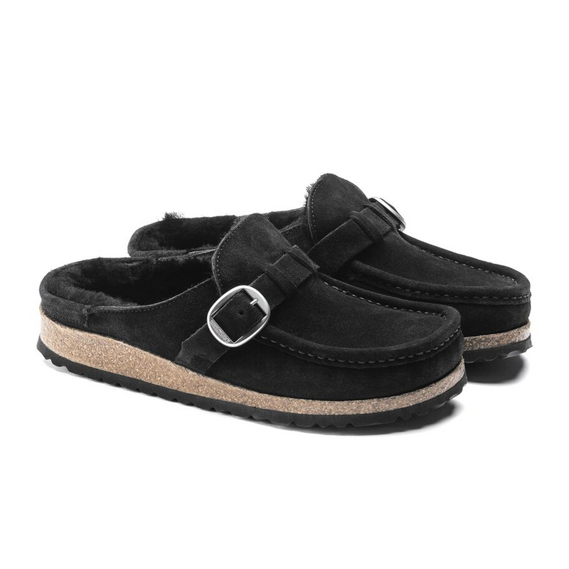 Birkenstock Buckley Shearling Clog (Women) Dress-Casual - Clogs & Mules - The Heel Shoe Fitters